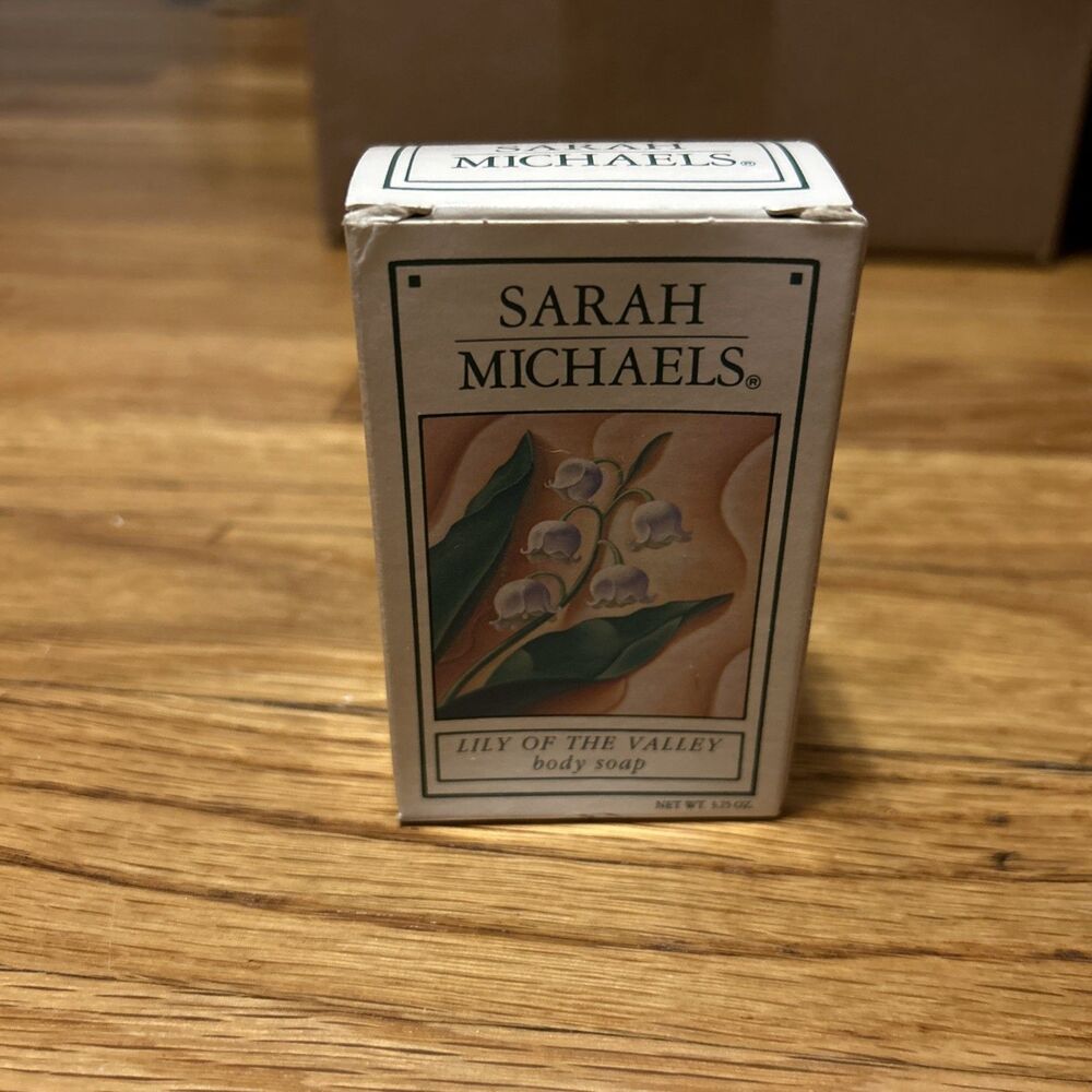 Vintage Sarah Michaels Seashore Triple Milled Body Soap, Essential Oils, 3.25 oz